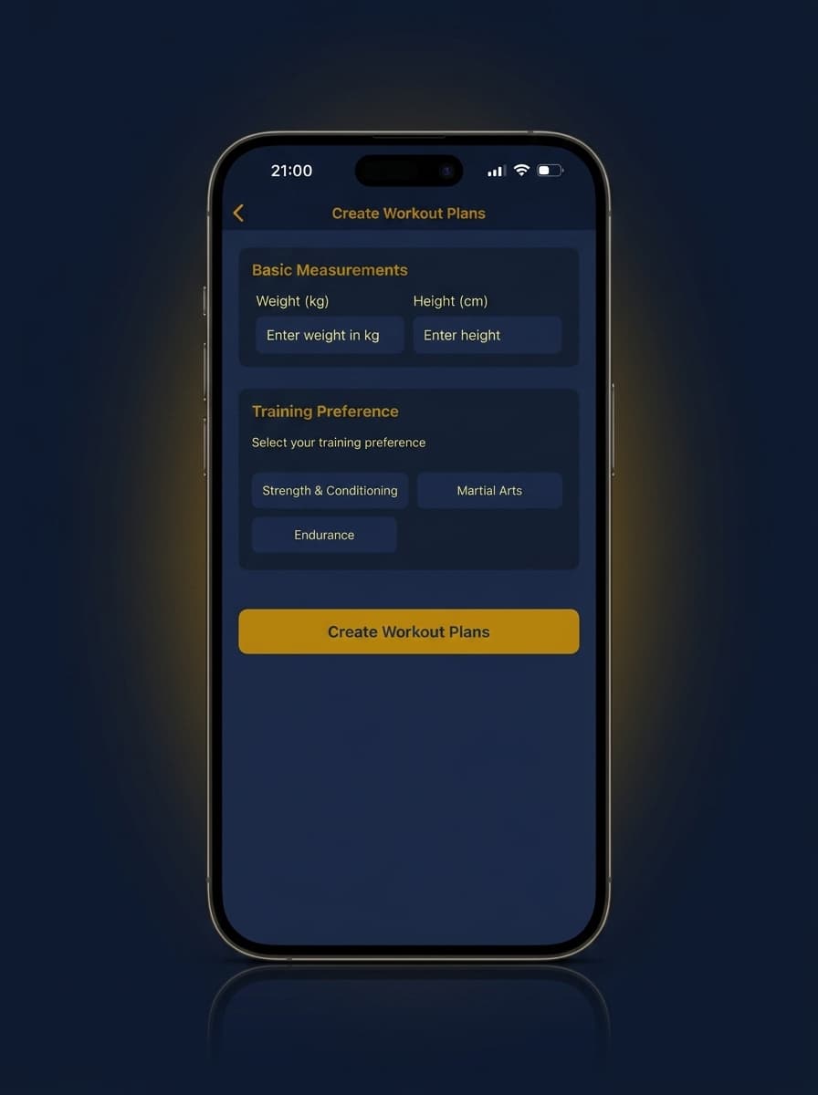 EnsayoHub app: choose your training preference
